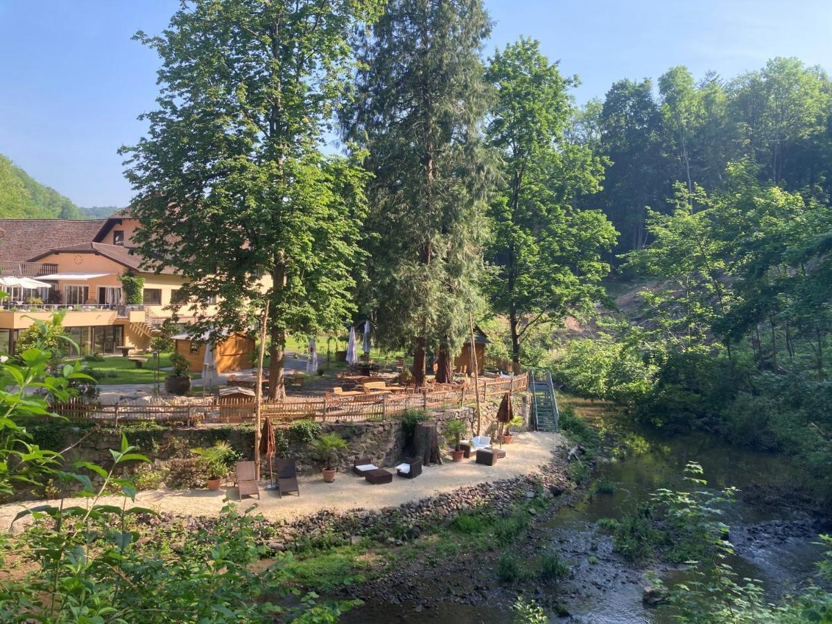 Hotel Fuchs'sche Mühle Weinheim Exterior foto